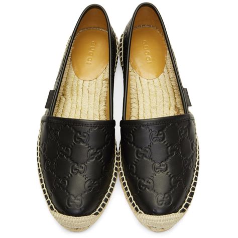 black gucci espadrilles women's|gucci espadrilles women's sale.